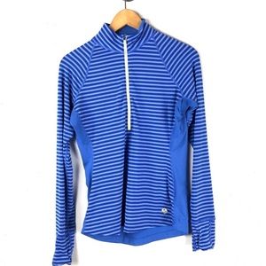 Mountain Hardwear Top Pullover Blue Striped Small